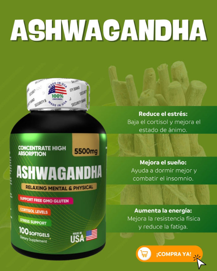 ASHWAGANDHA - Contra Entrega