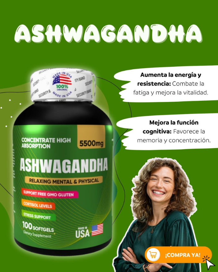 ASHWAGANDHA - Contra Entrega