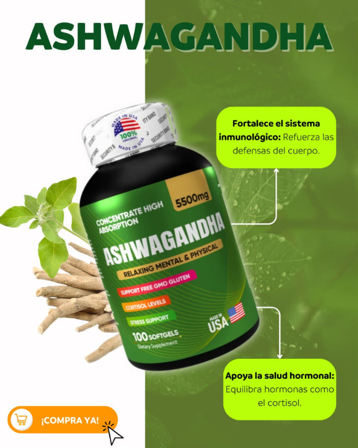 ASHWAGANDHA - Contra Entrega