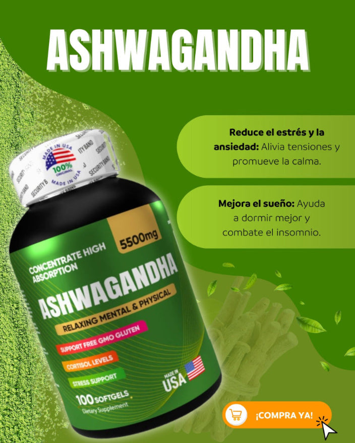 ASHWAGANDHA - Contra Entrega